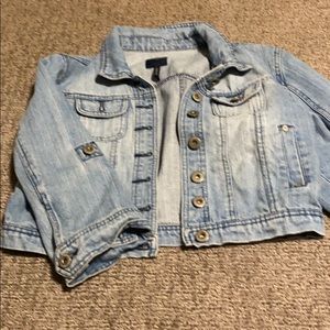 Cropped Jean Jacket